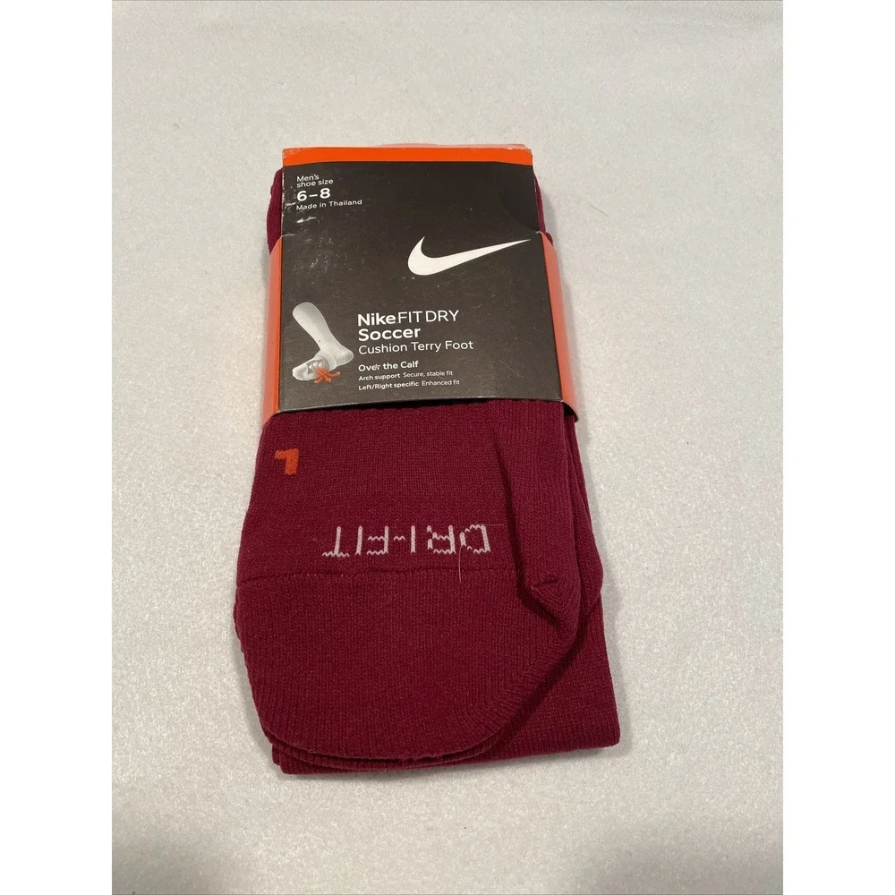 2-NIKE Classic III Cushion Terry Foot Socks Over The Cart Med Men 6-8 Women 6-10